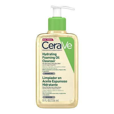 CERAVE LIMPIADOR EN ACEITE ESPUMOSO HIDRATANTE 236ML BOTE