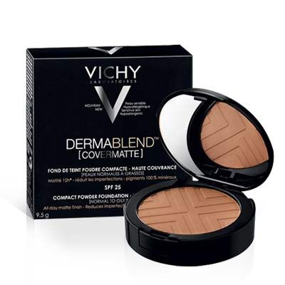 VICHY DERMABLEND [COVERMATTE] BRONZE 55 SPF 25 POLVO COMPACTO 9.5g