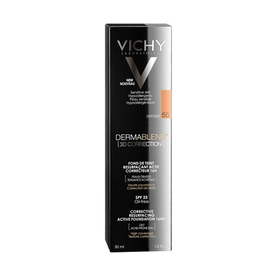 VICHY DERMABLEND (3D CORRECTION) BRONZE 55 SPF25 30ml