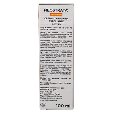 NEOSTRATA ENLIGHTEN CREMA LIMPIADORA EXFOLIANTE 100 ML - Image 4
