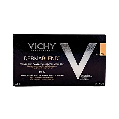 VICHY DERMABLEND NUDE 25 CORRECTIVE COMPACT CREAM 9.5g