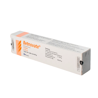 BETNOVATE CREMA 0.10g (Betametasona) Tubo con 40g