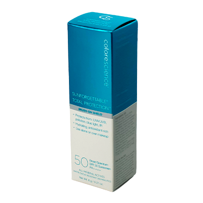 Colorescience SUNFORGETTABLE TOTAL PROTECTION BRUSH SPF 50 [MEDIUM] 6g